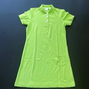 Birdie women’s Apple green piqué golf tennis athleisure dress
